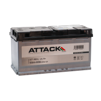 Аккумулятор ATTACK  6ст-100 (0) R+  евро